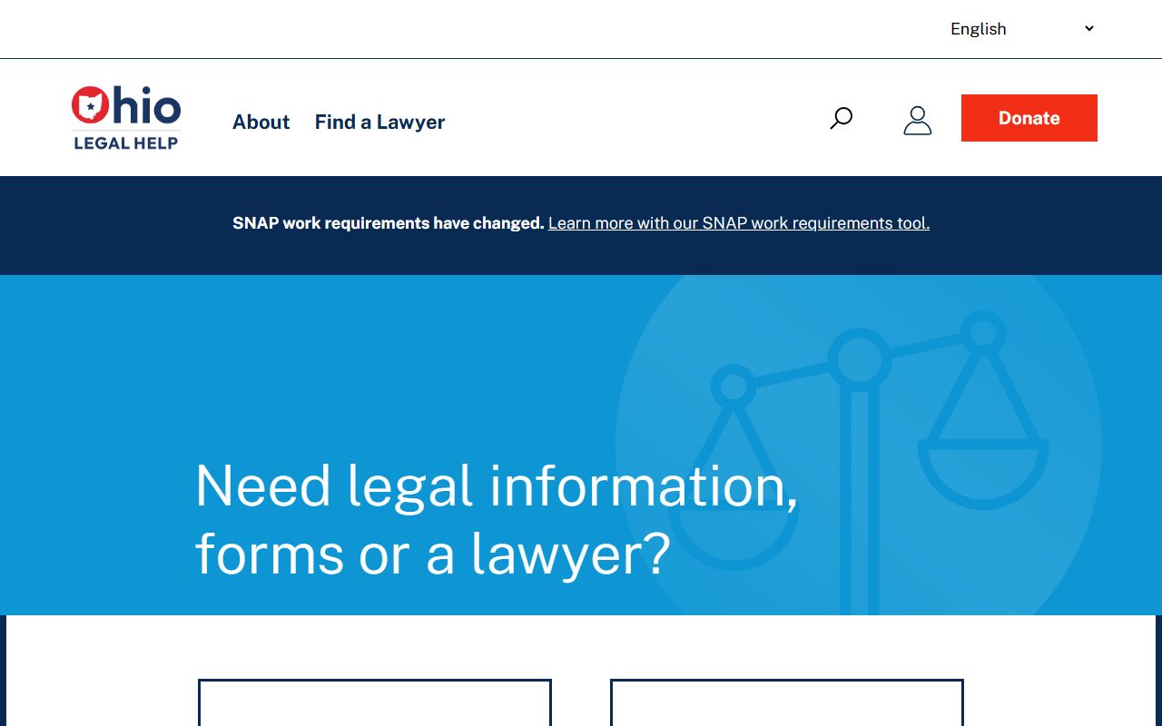 Ohio Legal Help guided help for Butler County divorce and family records